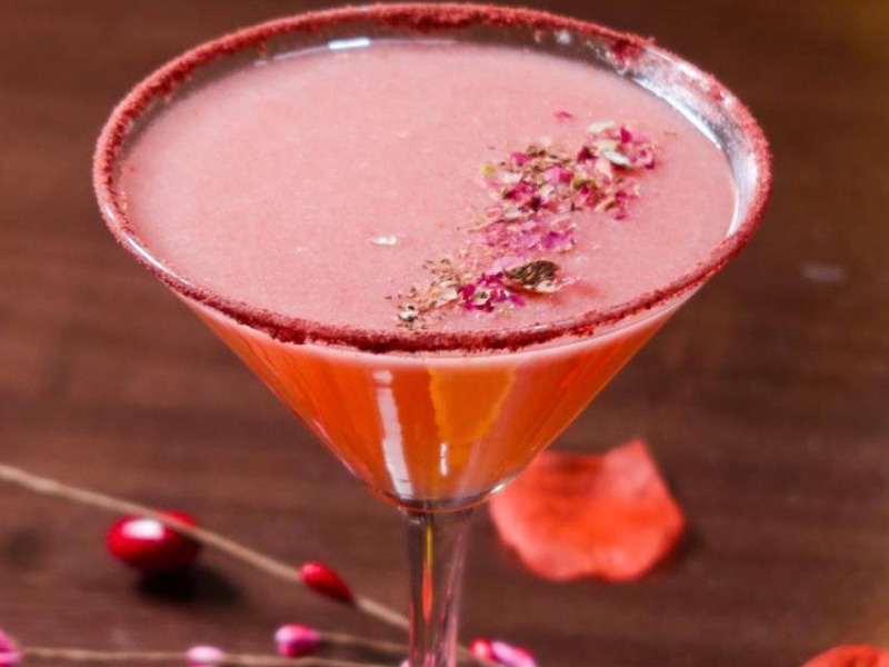Коктейль Полуничний шарм