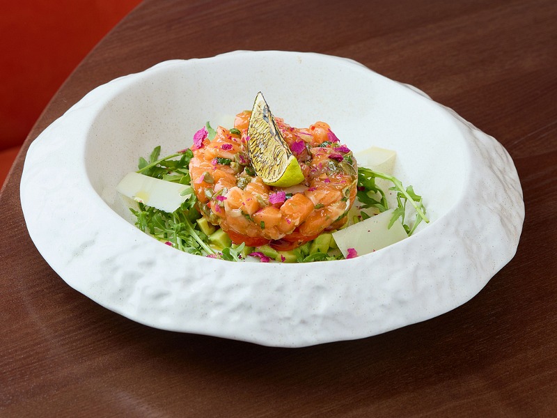 Тартар з лосося