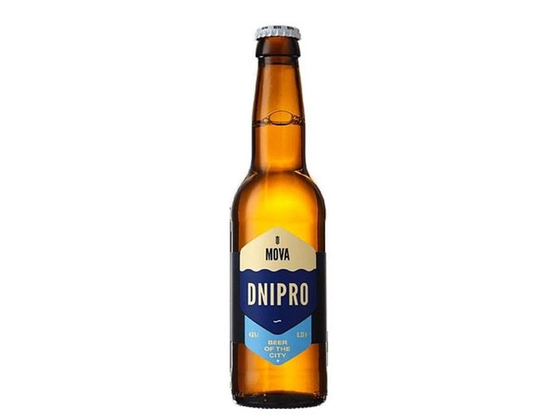 Пиво MOVA Dnipro City Beer світле